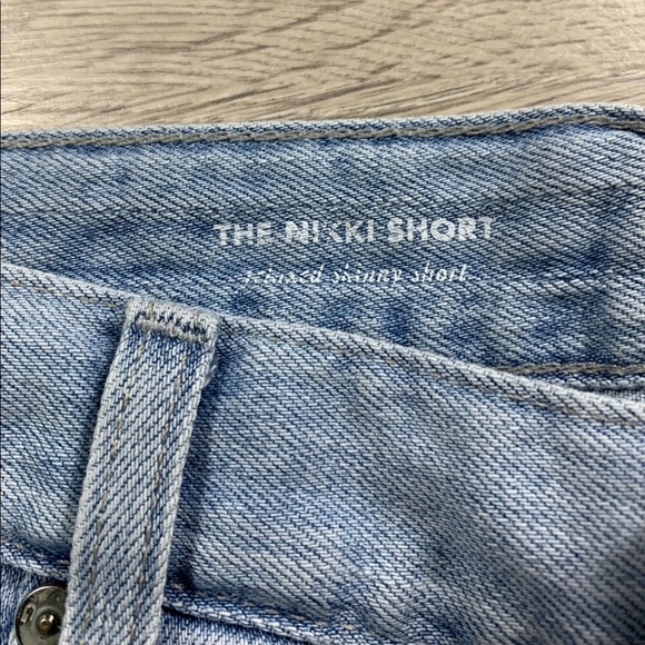 AG The Nikki Relaxed Skinny Bermuda Jean Shorts - Picture 6 of 12